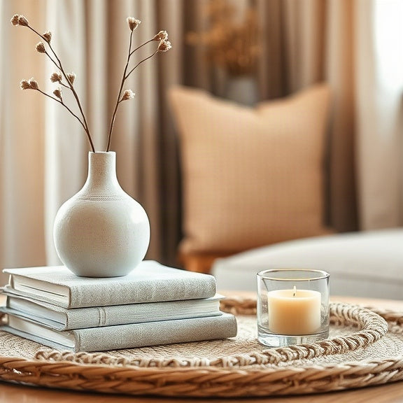 How to Style a Coffee Table with Vases: Practical Formulas That Actually Work