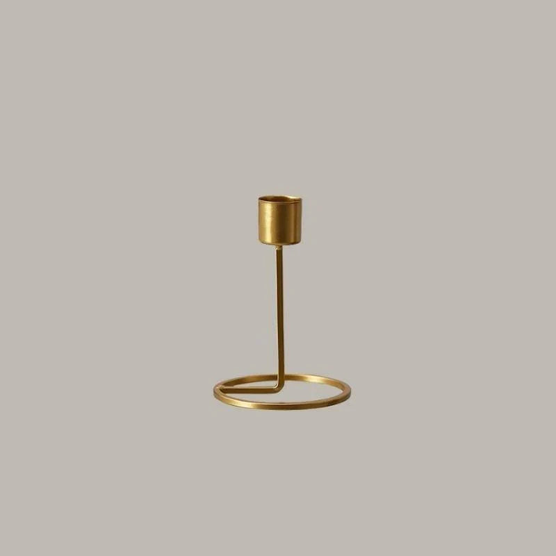 Mondrian Metal Taper Candle Holders and Candelabras