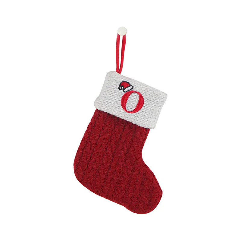 MerryNest™ Mini Knit Initial Christmas Stocking — O