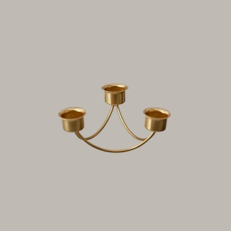 Mondrian Metal Taper Candle Holders and Candelabras