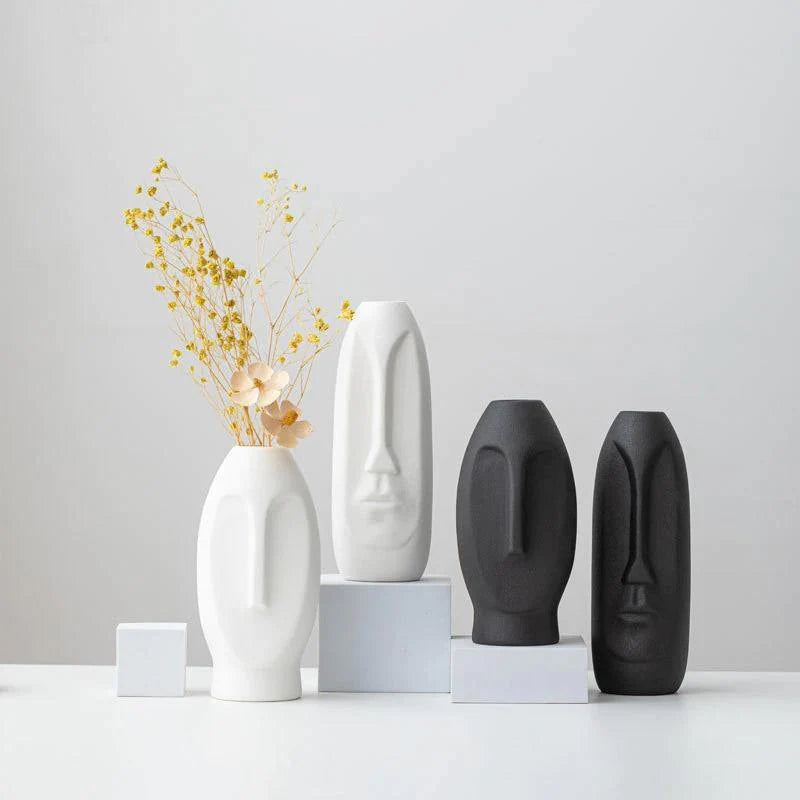 ElongaFace™ Ceramic Vase