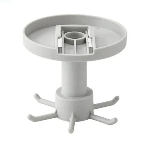 Under-Counter Rotating Kitchen Utensil Storage 6-Hook Organizer