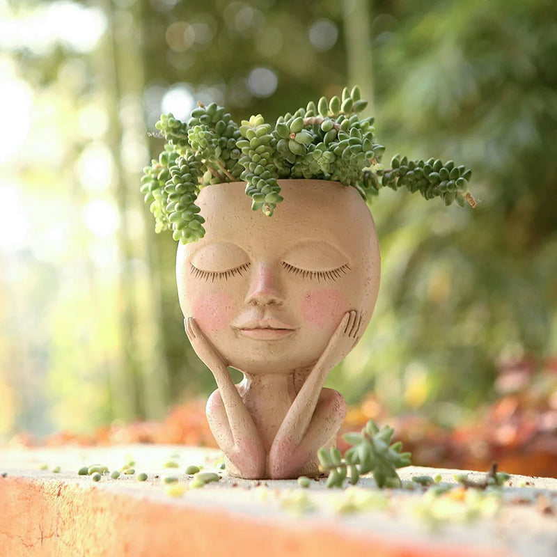 Rosy Cheeky Face Planter