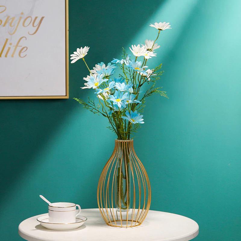 LumeGrid™ - Geometric Flower Vase