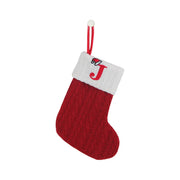 MerryNest™ Mini Knit Initial Christmas Stocking — J