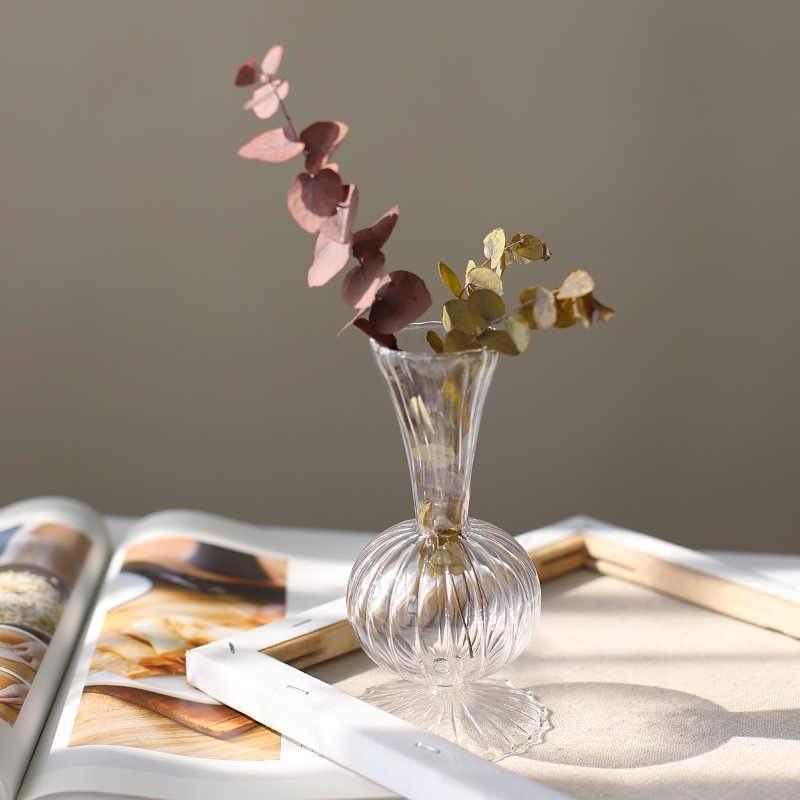 Retro Style Floral Vases