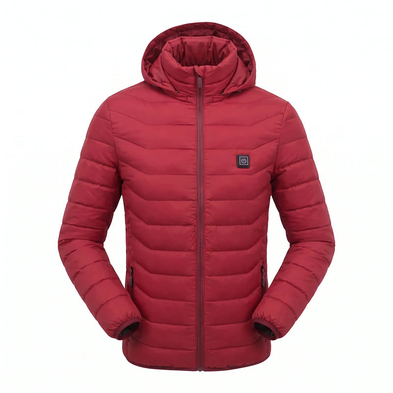 Hooded Heated Puffer Jacket