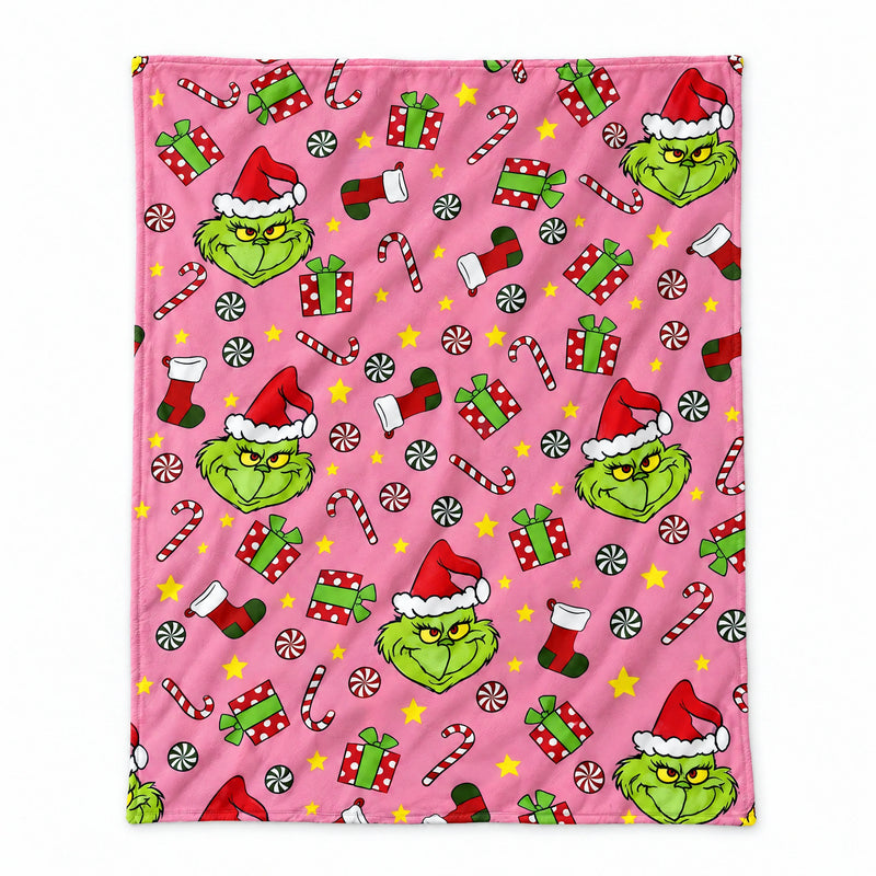 WhimsyNest™ Holiday Fleece Blanket