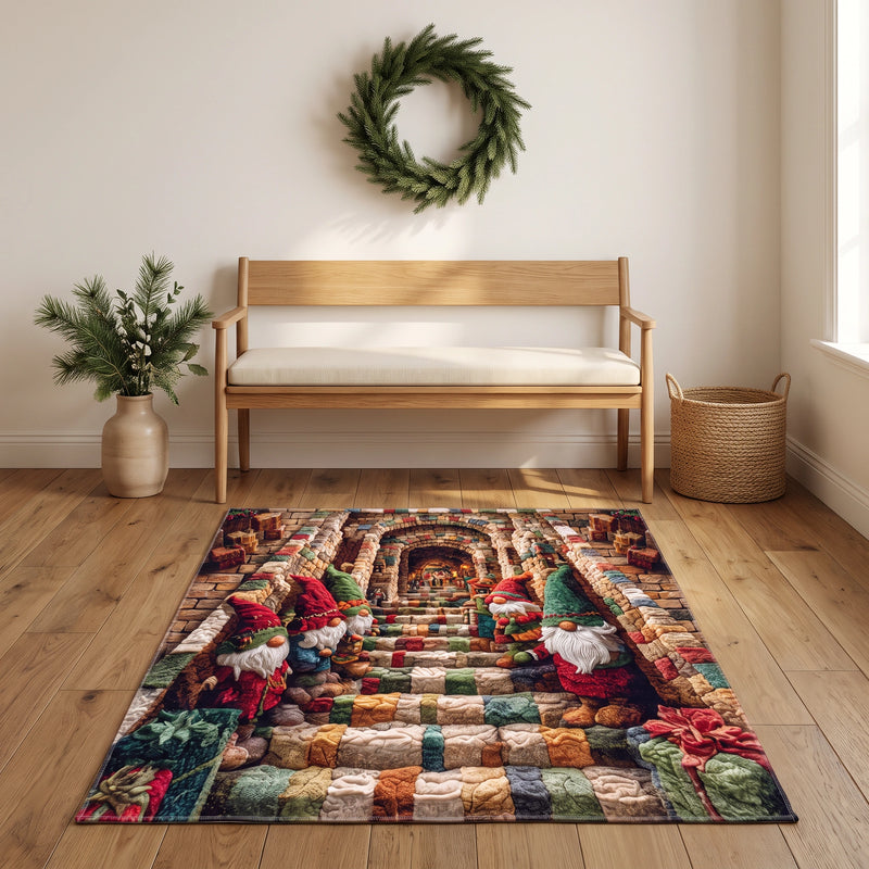 HearthPortal™ Christmas Illusion Rug — 7 Designs