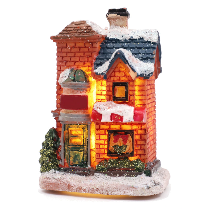 Mini Light-Up Village House Ornament