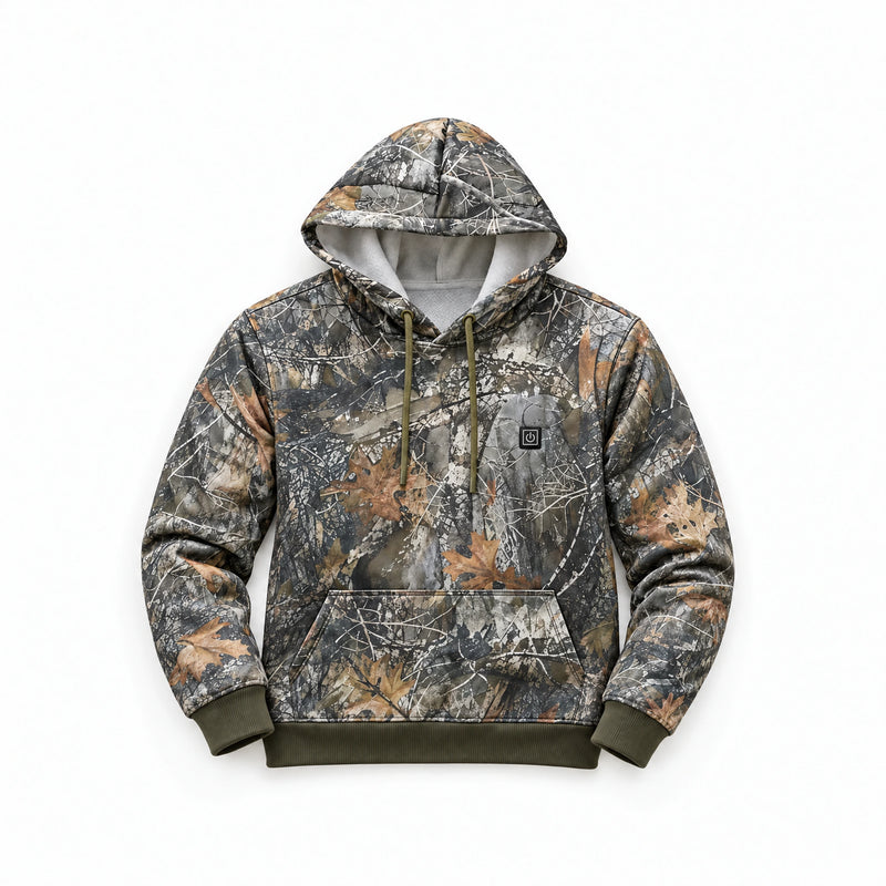 Men's 9-Zone Heated Camo Hoodie