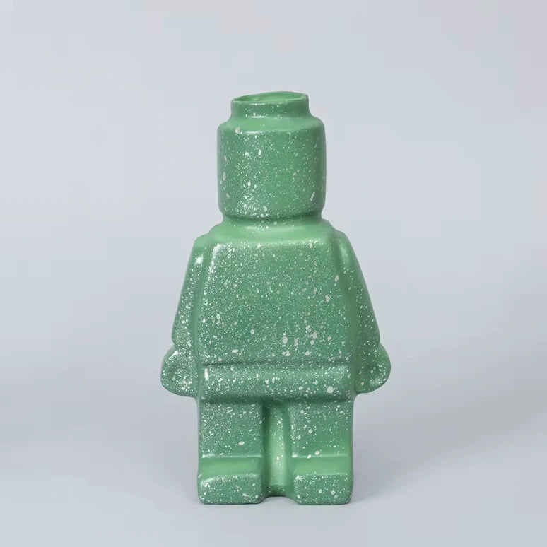 Nordic Robot Ceramic Vase