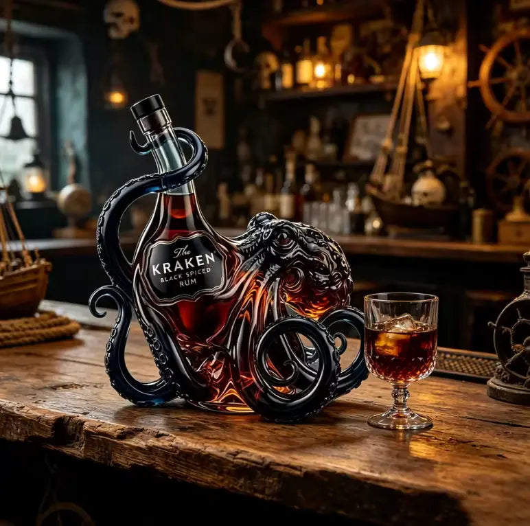 Novelty Whiskey Decanter | Unique Bar Decor & Gift
