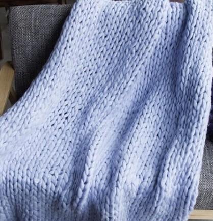 Cozy Cloud Knit Throw