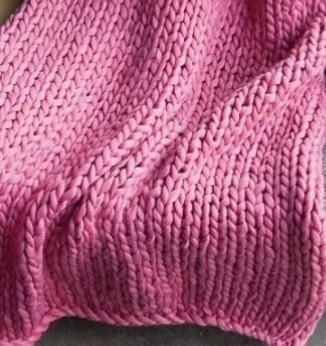 Cozy Cloud Knit Throw