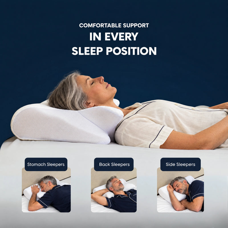 Nuvora 2.0 Ergonomic Memory Foam Pillow