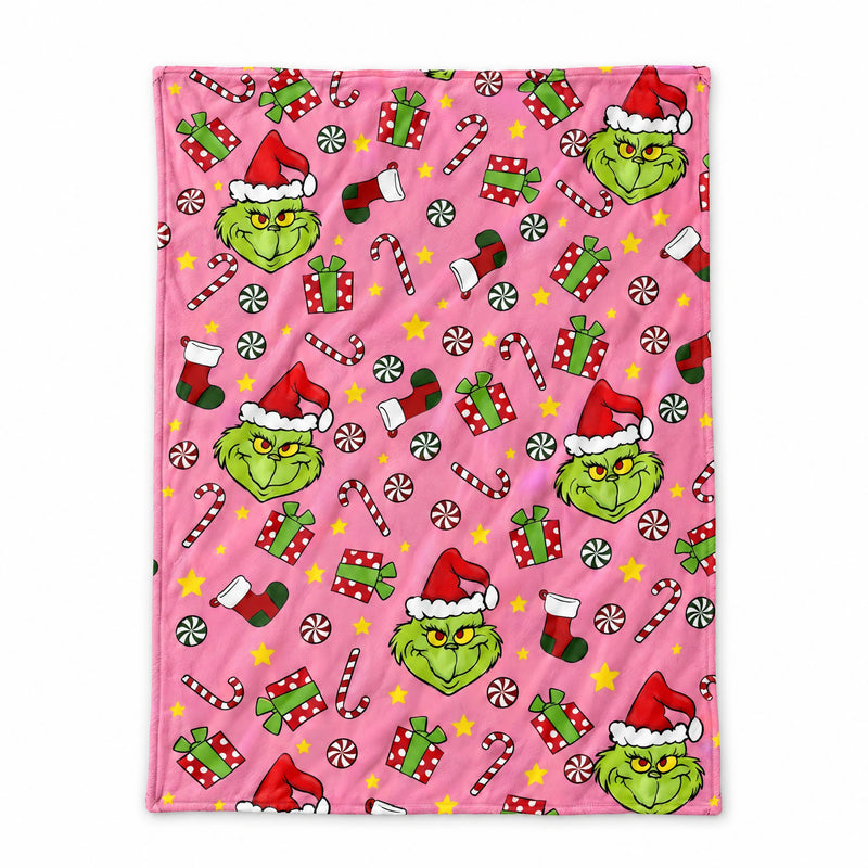 WhimsyNest™ Holiday Fleece Blanket