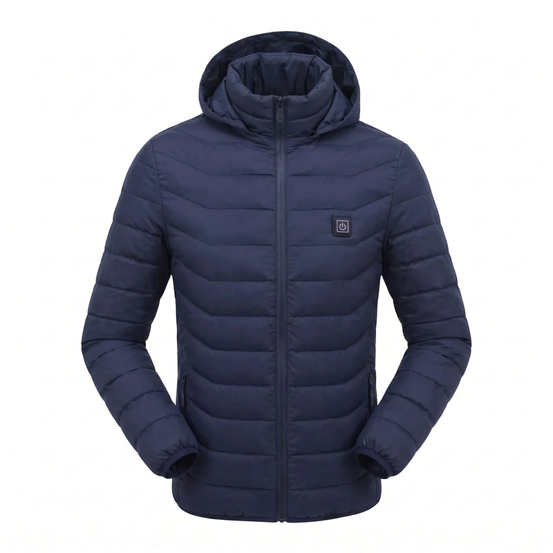 Hooded Heated Puffer Jacket