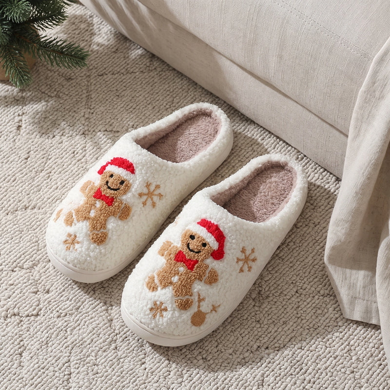HearthSnug™ Christmas House Slippers