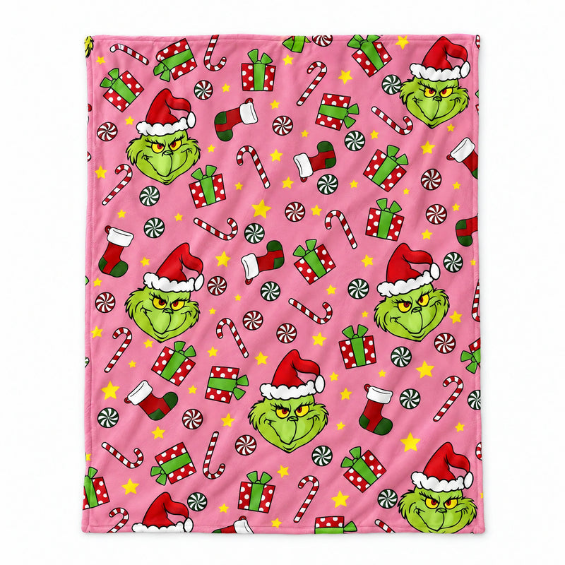 WhimsyNest™ Holiday Fleece Blanket