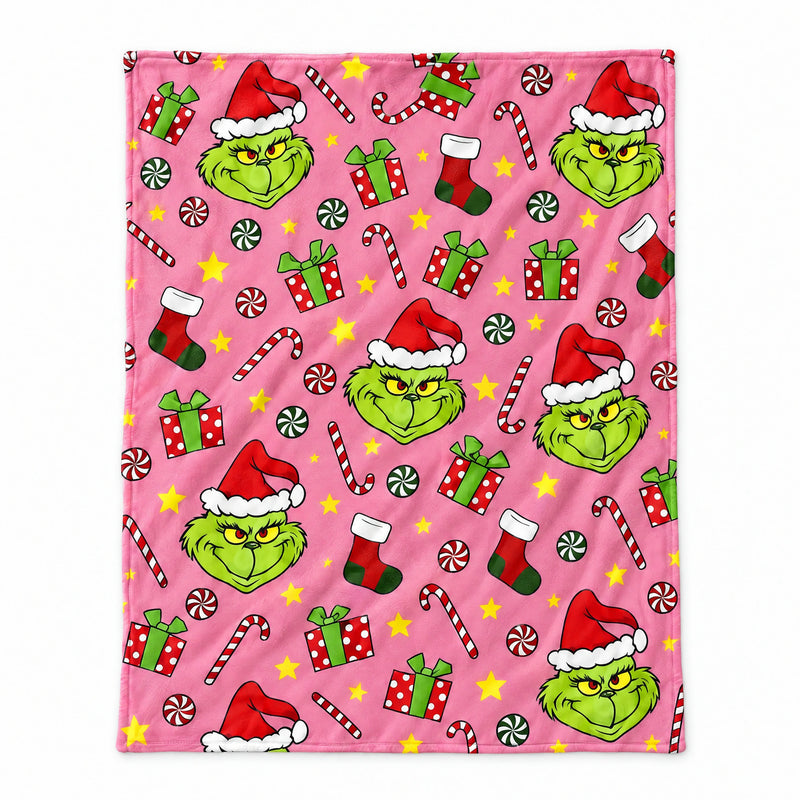 WhimsyNest™ Holiday Fleece Blanket