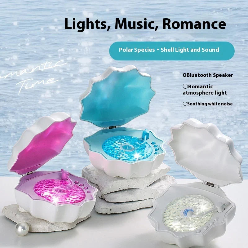 GlowShell™ - Vinyl Wave Speaker