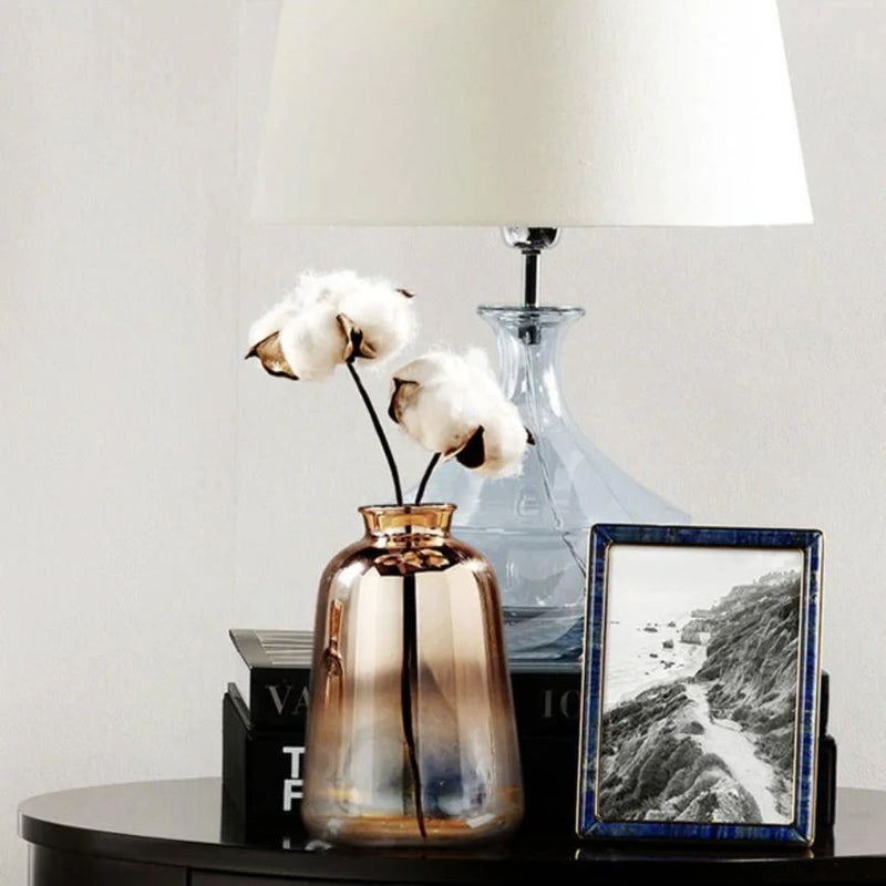 AuroraGold Reflective Vase