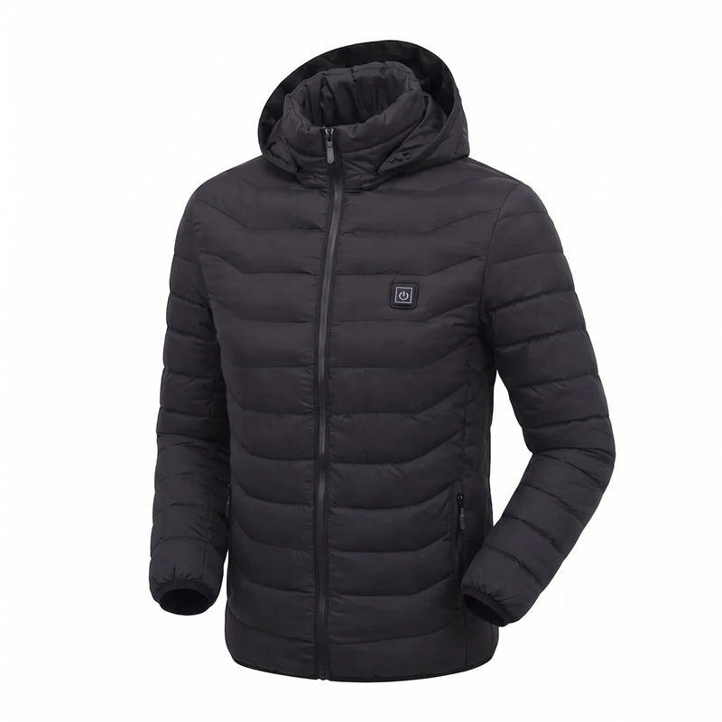 Hooded Heated Puffer Jacket