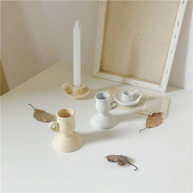 No Slip Classic Taper Candle Holders