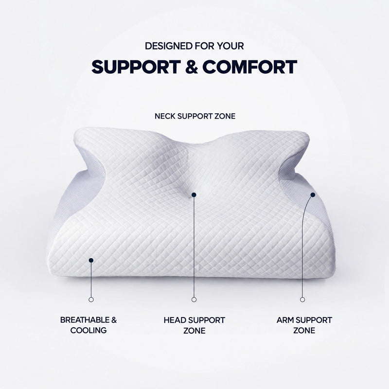 Nuvora 2.0 Ergonomic Memory Foam Pillow