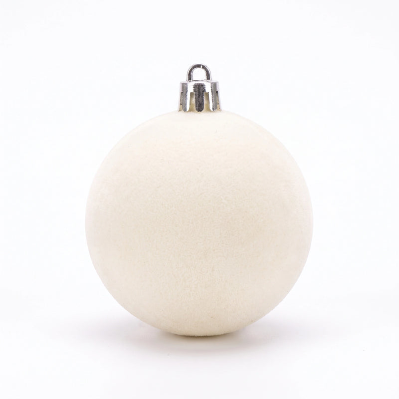 VelvetHearth™ 30-Piece Flocked Ornament Set