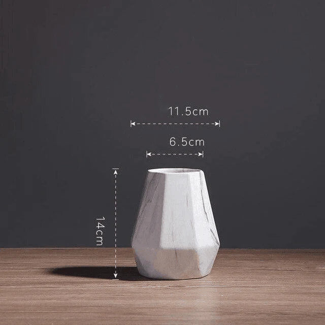 MarbleMosaic™ Modern Vase