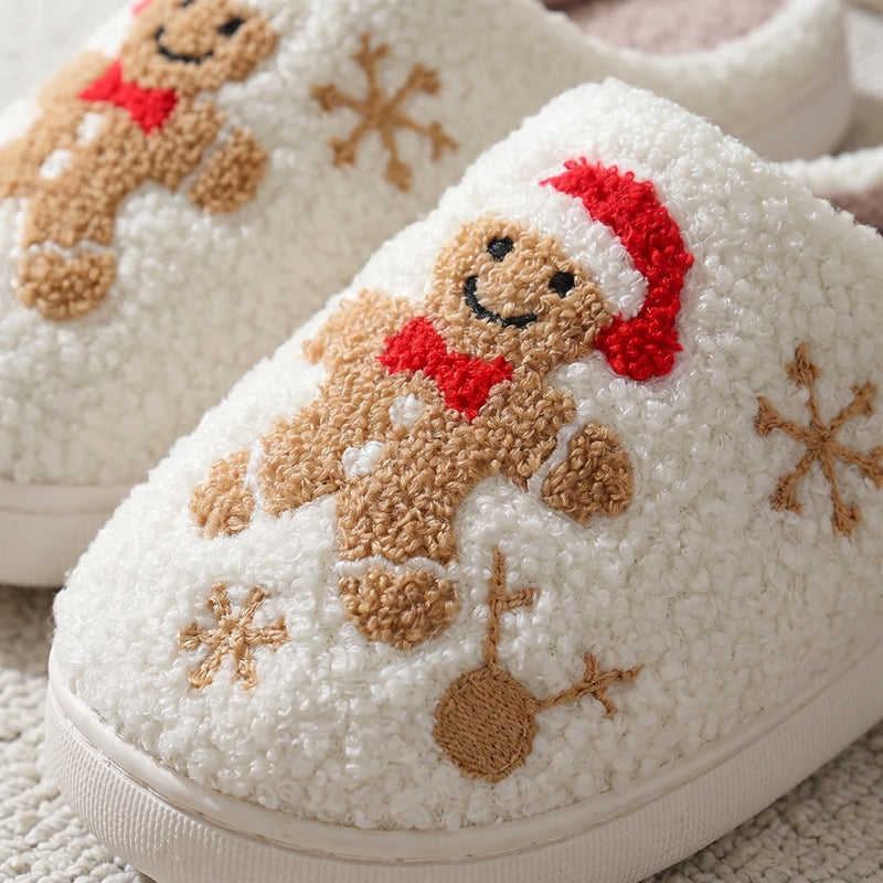 HearthSnug™ Christmas House Slippers