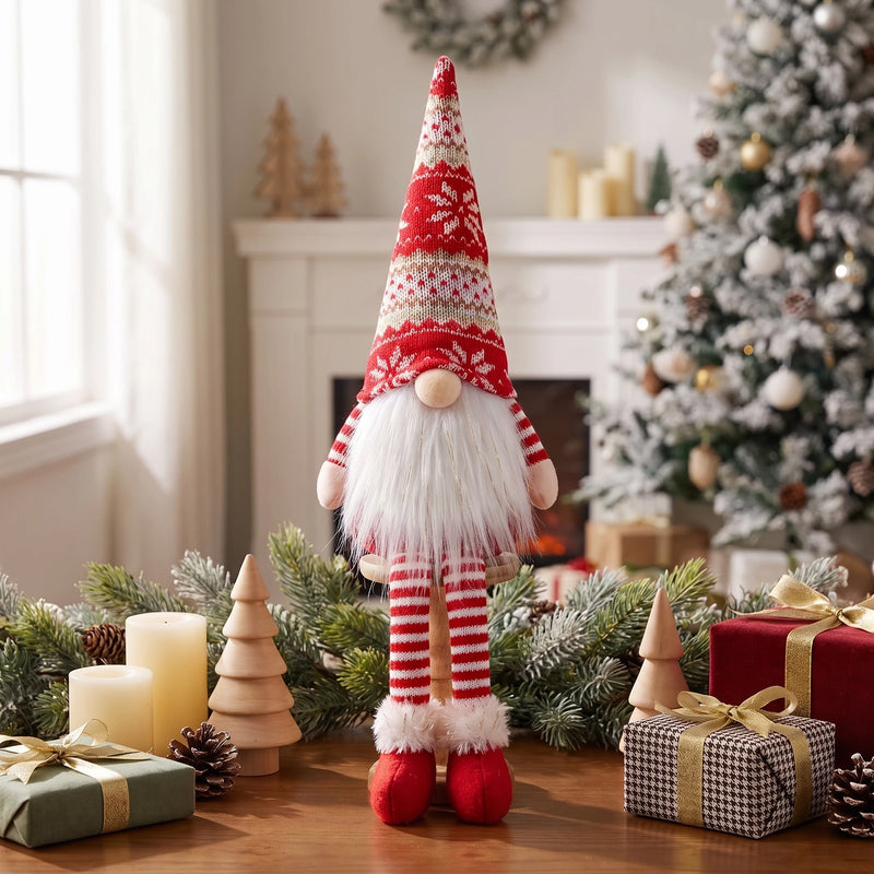 MerryNest™ Nordic Knit Gnome Decor 16 in
