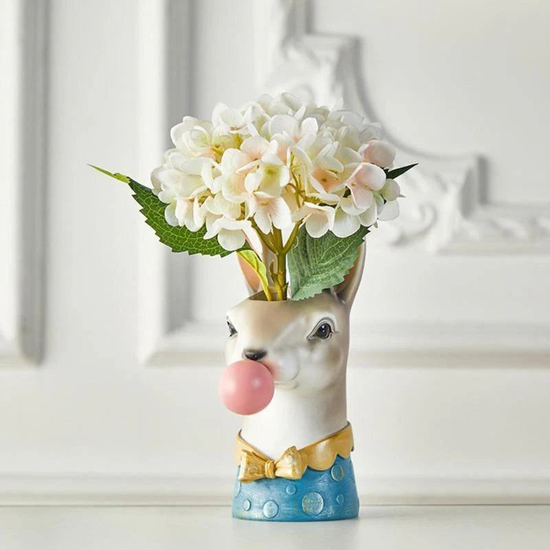 Wild Bubblegum Creature Vase