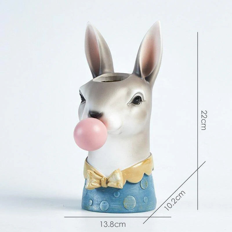Wild Bubblegum Creature Vase