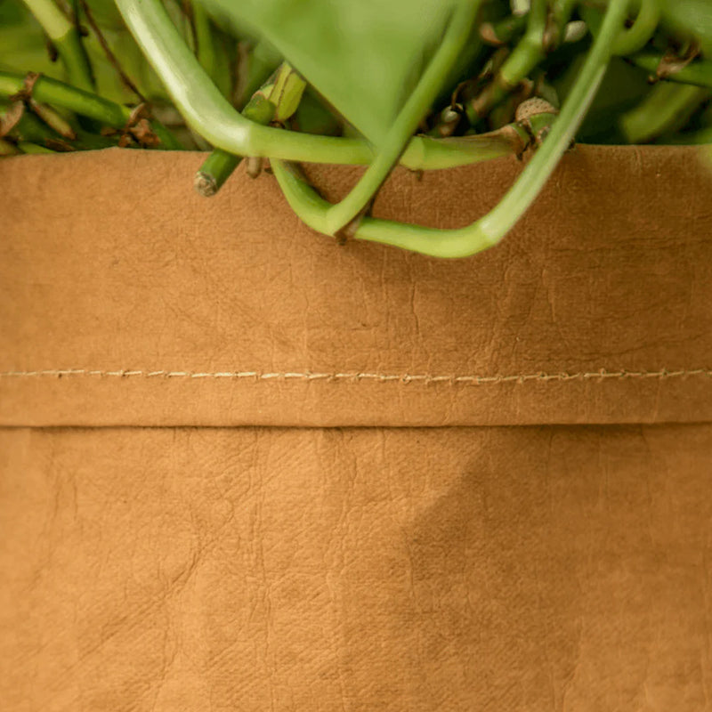 Vintage Fabric Planter Basket Regular price