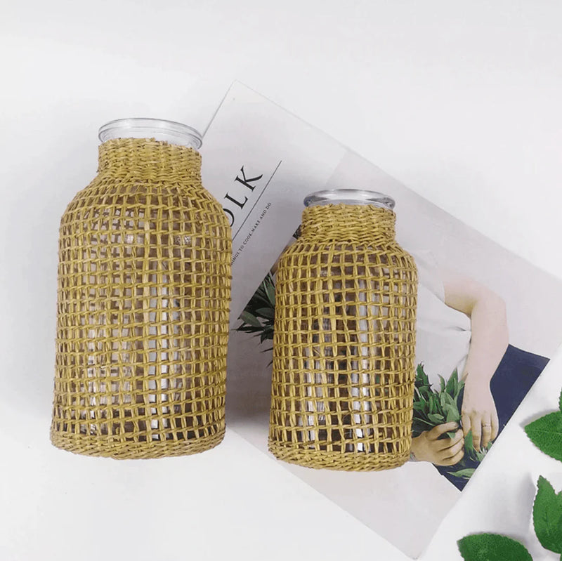 Vase with Straw