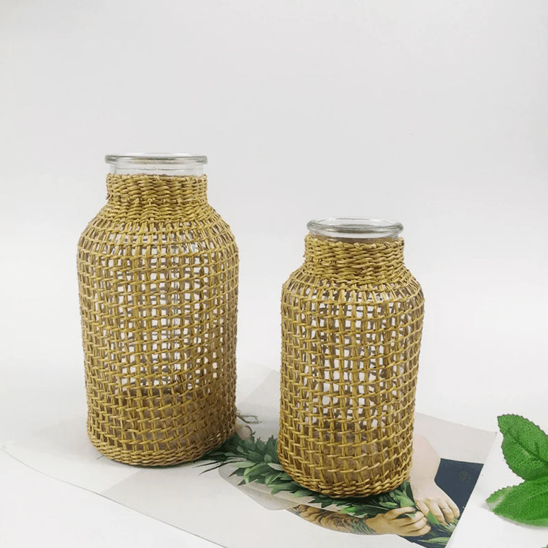 Vase with Straw
