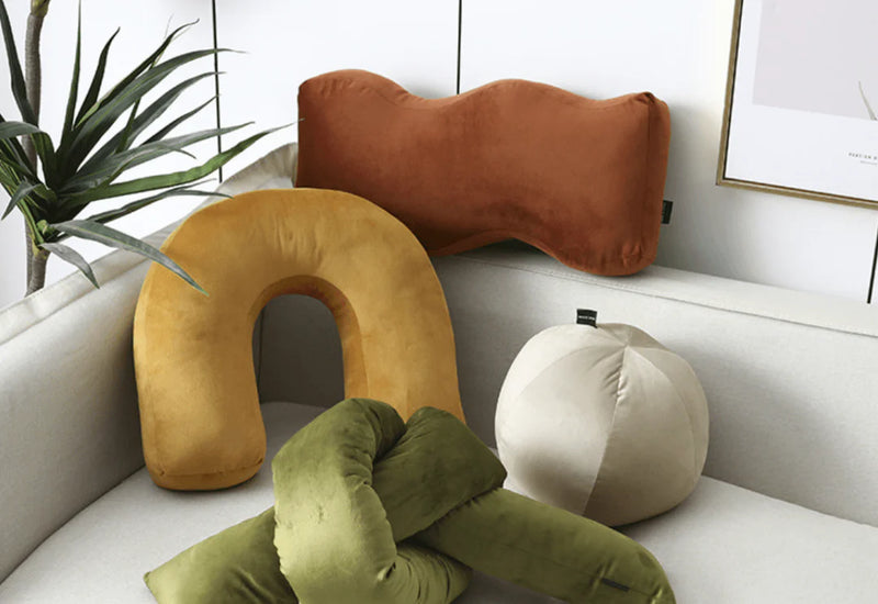 Soft Retro Shapes Cushion Regular price