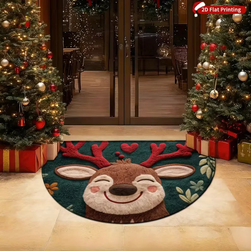 ReindeerSnug™ – Holiday Fluffy Mat