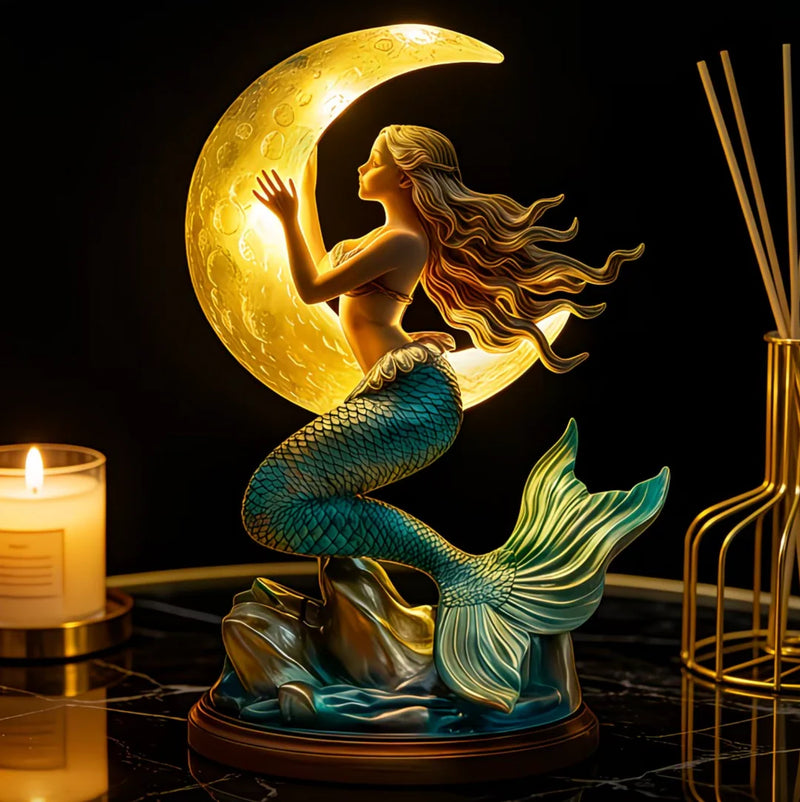 Selene™ - Enchanted Mermaid Moon Lamp