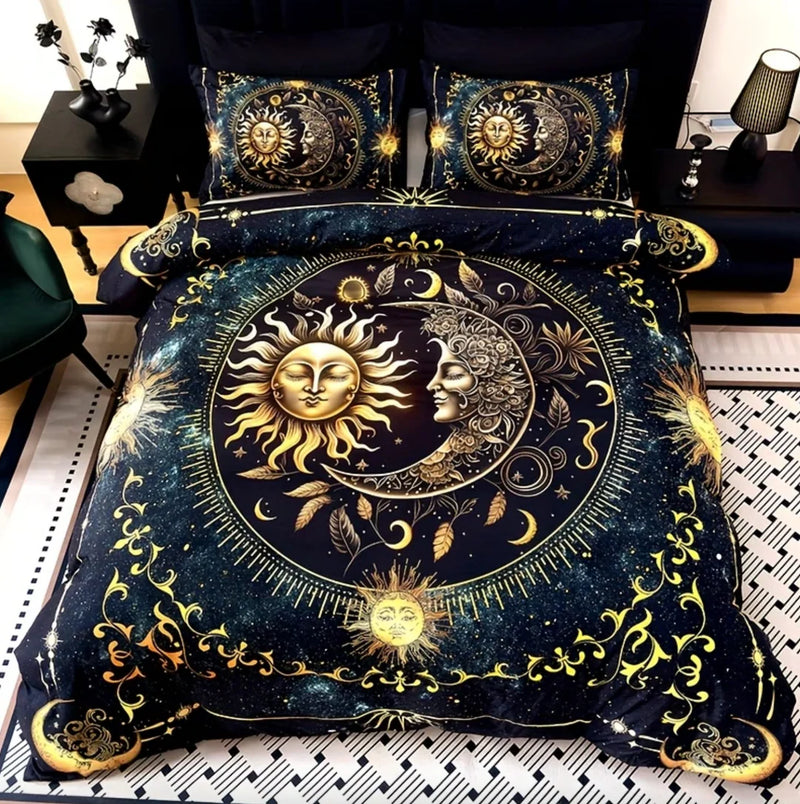 Celestara™ Sun & Moon Duvet Set