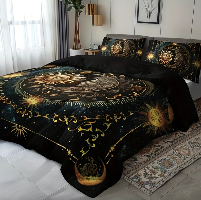 Celestara™ Sun & Moon Duvet Set