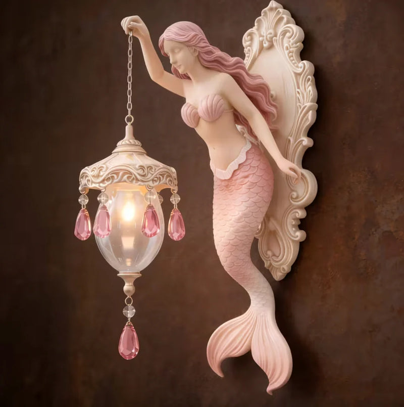 Aurelia™ - Vintage Mermaid Glow Wall Lamp
