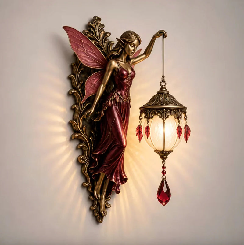 Aetheria™ - Enchanted Fairy Glow Wall Lamp