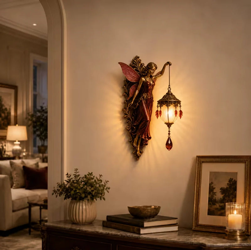 Aetheria™ - Enchanted Fairy Glow Wall Lamp