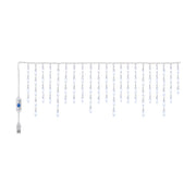 USB icicle curtain light, 10 m 200 LED, white, on a white background