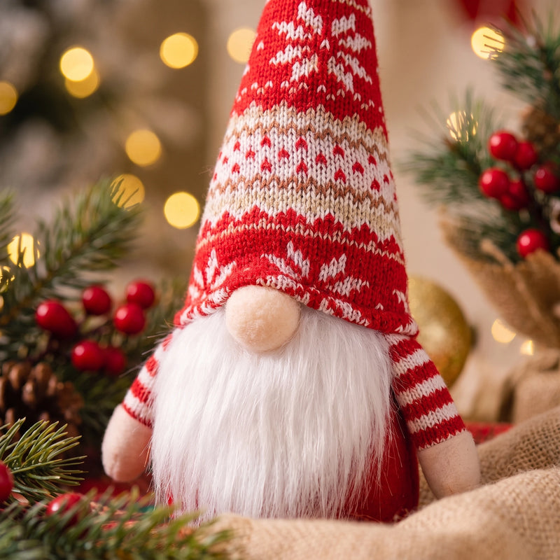 MerryNest™ Nordic Knit Gnome Decor 16 in