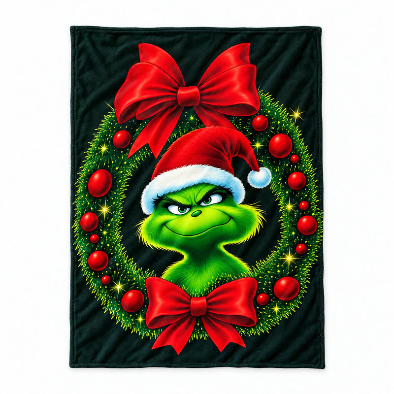 WhimsyNest™ Holiday Fleece Blanket
